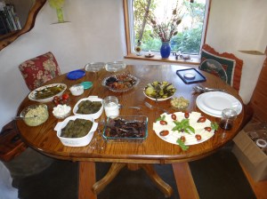 Local food luncheon for "No Farting Around Food Workshop".