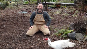 Gord and Dug (Nina behind Gord)