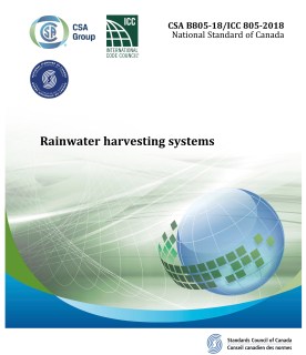 CSA Rainwater Harvesting Standards Cover